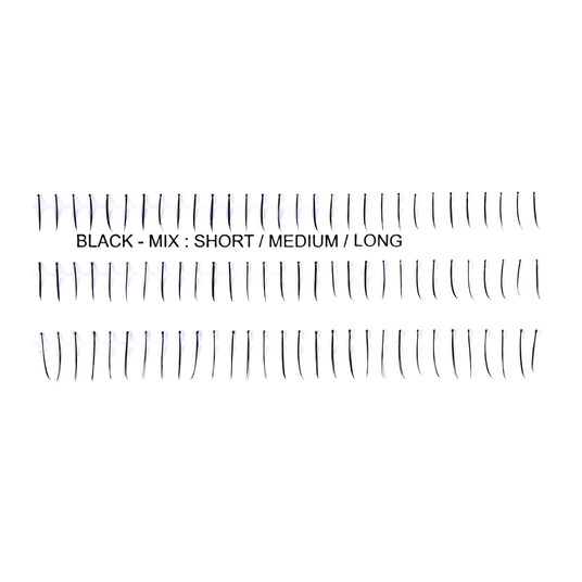 Jean Marin Cils individuels nou&eacute;s Natural 90pcs Mixte